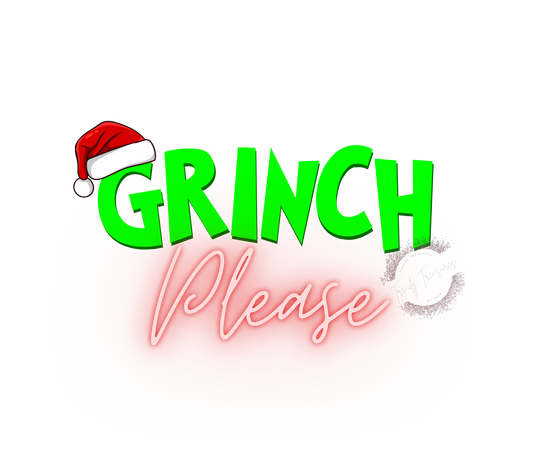 Grinch Please SVG, PNG Digital Download - Grinchmas Design